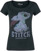 Disney - lilo&stitch experiment 626 black woman t-shirt l