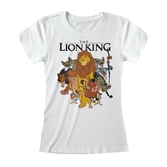 Lion king - fitted t-shirt - classic - vintage group (xxl)