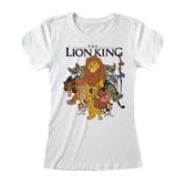Lion king - fitted t-shirt - classic - vintage group (xl)