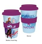 Disney - frozen 2 spirits of nature bamboo travel mug