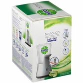 Dettol healthy touch no touch box silver gadget + aloe vera recharge gratuite carton