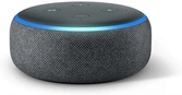Echo Dot (3ème génération), Enceinte connectée avec Alexa, Tissu anthracite