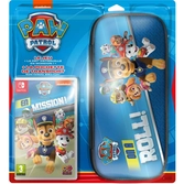 Paw patrol - la pat’ patrouille : en mission ! + housse nintendo switch bundle