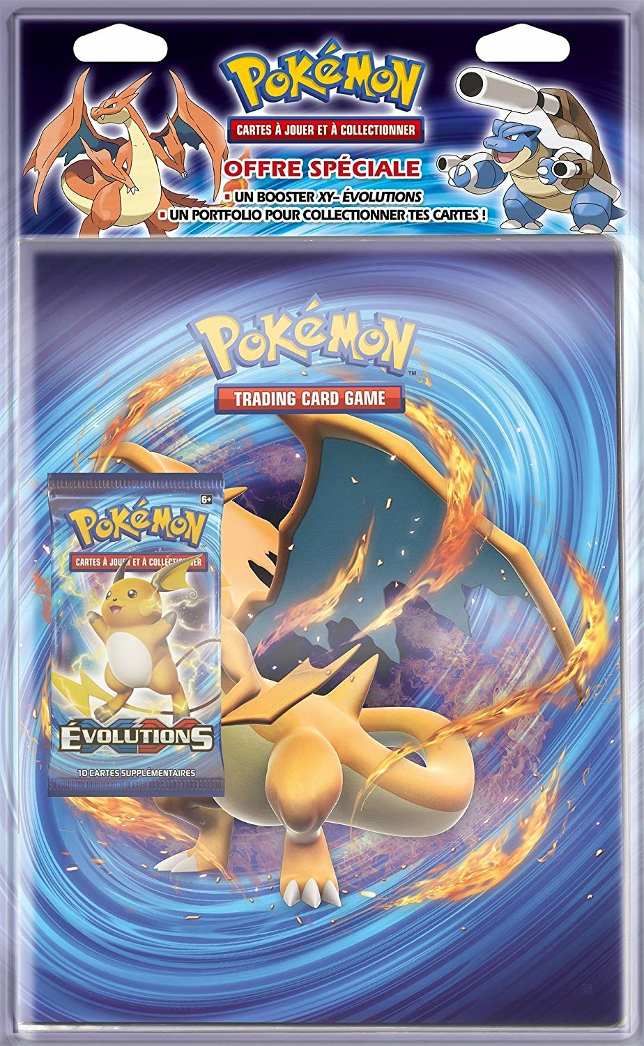 Pokemon Pack Cahier Range Cartes + Booster Xy12
