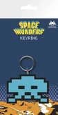 Space invaders - alien rubber keychain