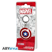 Marvel - porte-cles metal 3d - bouclier captain america