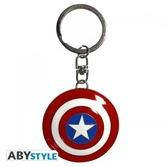 Marvel - porte-cles metal 3d - bouclier captain america