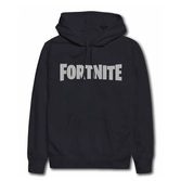 Fortnite - black logo hoodie l