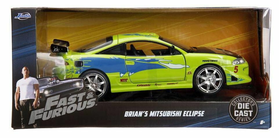 Maquette voiture : Fast & Furious Brian'S 1995 Mitsubishi Eclipse
