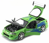 Fast & furious - brian's 1995 mitsubishi eclipse 1:24