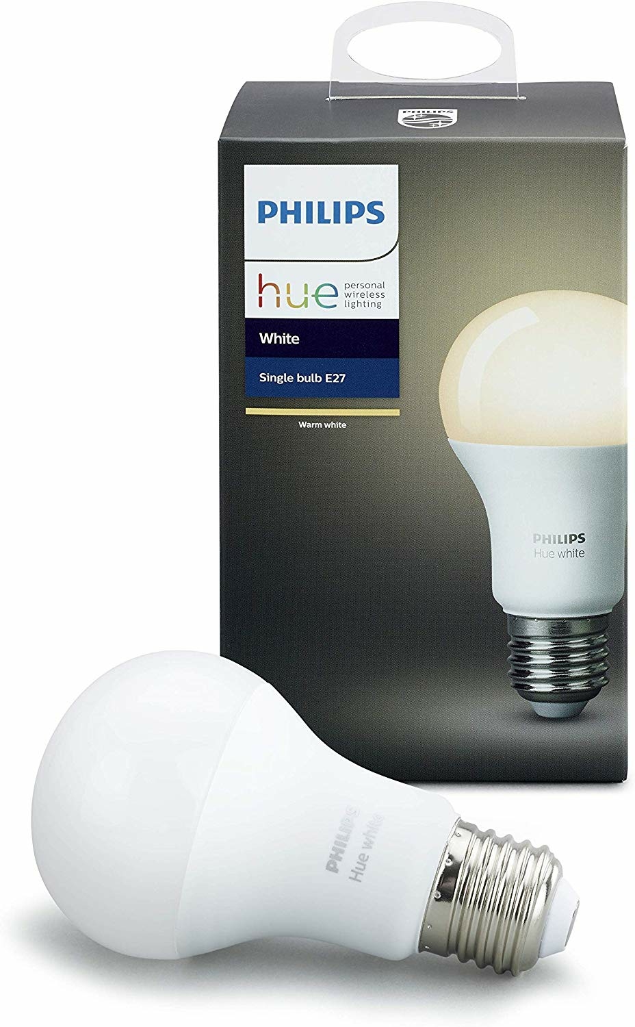 Philips Hue Ampoule Connectée Blanc E27 - 2ème génération A+