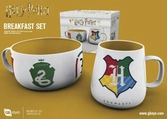 Harry potter - set petit-déjeuner - bol & mug - maisons de poudlard