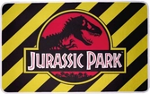 Jurassic park - tapis d'intérieur - 70x50cm - logo