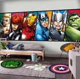 Marvel - tapis d'intérieur - 70x50cm  - logo