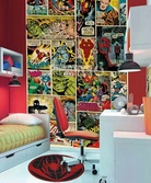 Captain america - tapis d'intérieur - diamètre 80cm - shield