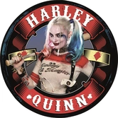 Harley quinn - tapis d'intérieur - diamètre 80cm - harley posing