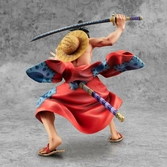 One piece - statue pvc megahouse p.o.p - warriors alliance luffy taro
