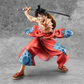 One piece - statue pvc megahouse p.o.p - warriors alliance luffy taro