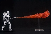 Star wars vii - artfxj - 2 figs pack - snowtrooper & flametrooper