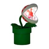 Super mario - piranha plant posable lamp