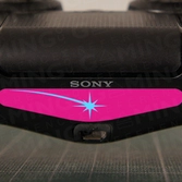Stickers light bar PS4 Rose