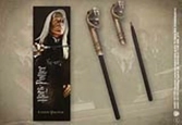 Harry potter - lucius malfoy wand pen and bookmark