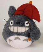 Mon voisin totoro - totoro red umbrella - peluche 15cm
