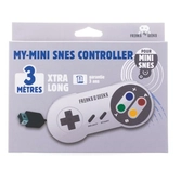 Manette compatible mini super nes avec câble de 3 mètres