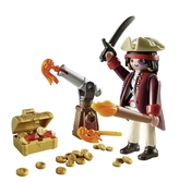 Playmobil 9415 - Pirate avec Canon et Trésor