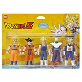 Dragon ball - pack de 5 figurines dbz héros 10cm