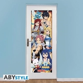 Fairy tail - poster de porte - personnages - 53x158