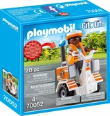 Playmobil 70052 City Life - Secouriste et Gyropode