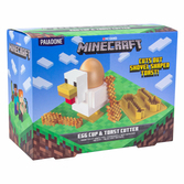 Minecraft - chicken - coquetier & forme pour toast