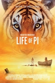 Life of pi - movie ticket weeks