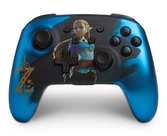 Power A - Manette Sans Fil Chrome Bleu Zelda - Switch