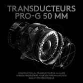 Logitech - Casque Gaming G PRO X Noir