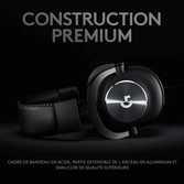 Logitech - Casque Gaming G PRO X Noir