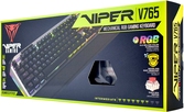 Patriot viper v765 mechanical rgb red switch keyboard