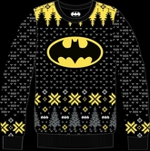 Batman - logo batman pull de noël s