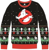 Sos fantômes - pull de noël logo sos fantômes xxl