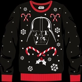 Star wars - pull de noël dark vador m