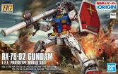 Gundam - hg rx-78-2 gundam 'the origin version' 1/144 - model kit