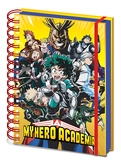 My hero academia - characters - notebook a5