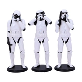 Les trois sages stormtroopers figurines 14cm