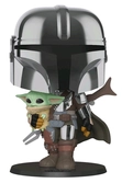 Figurine Pop! Star Wars n°380 The Mandalorian With The Child - 25 cm