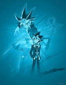 Yu-gi-oh! - yami yugi - art print collector '36x28'