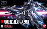 Gundam - hguc 1/144 delta plus msn-001a1 e.f.s.f. - model kit