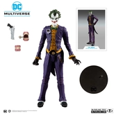 Dc comics - batman arkham asylum - joker - figurine articulée 18cm
