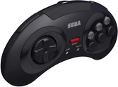 Retrobit - Sega mega drive manette 8 boutons sans fil 2.4ghz Noir