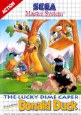 The Lucky Dime Caper Starring Donald Duck - Master system